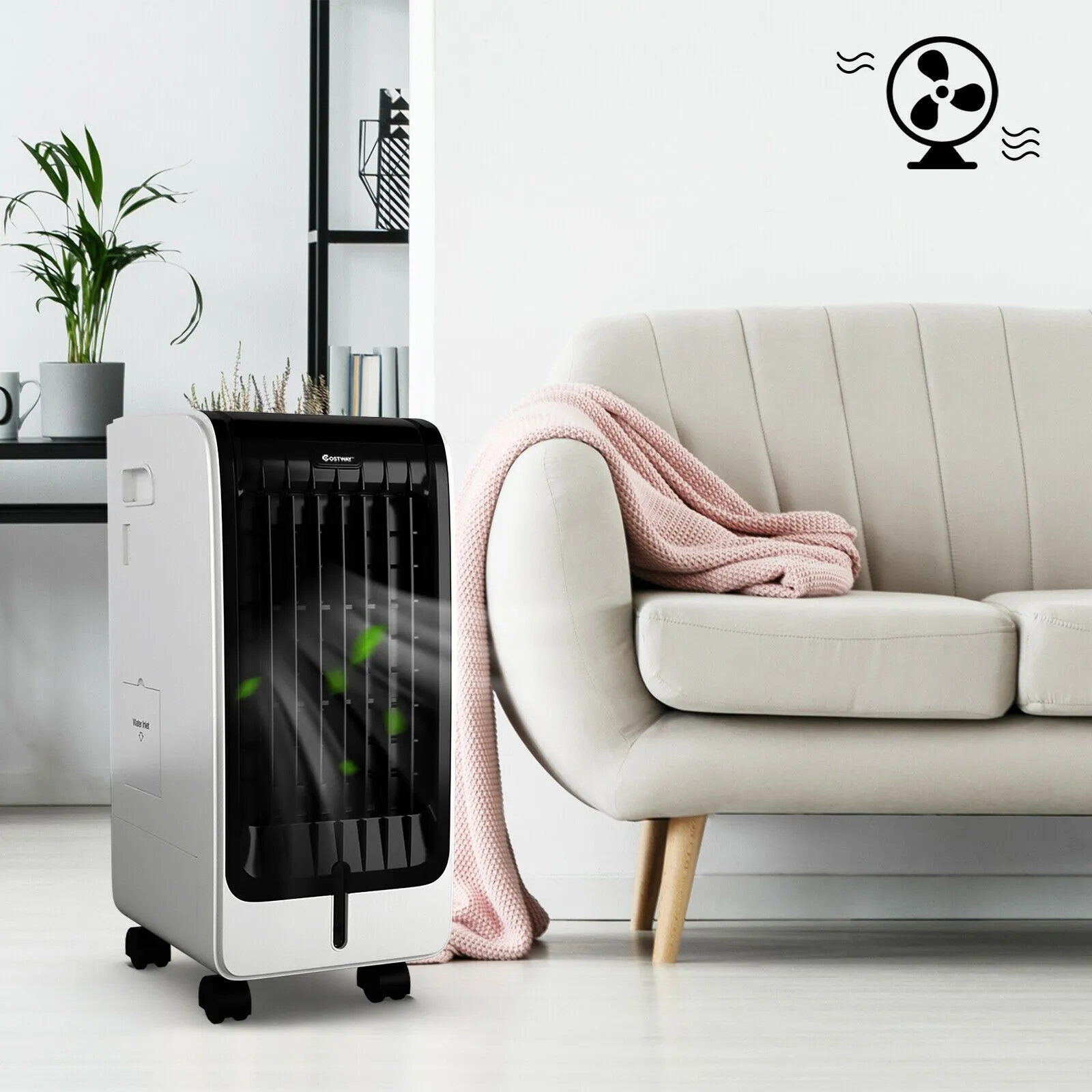 Air Cooler, Fan & Humidifier 3 Modes & Speeds