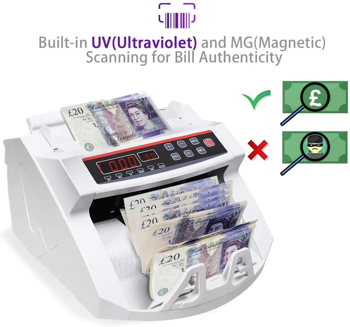 Fast Note Counting Machine